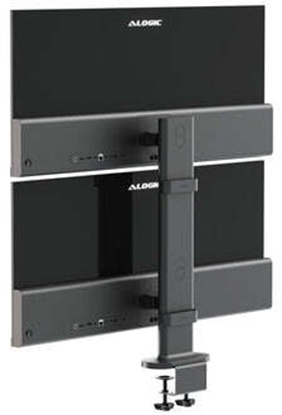 Attēls no Alogic Elevate 34  Dual Vertical Monitor Stand Space Grey