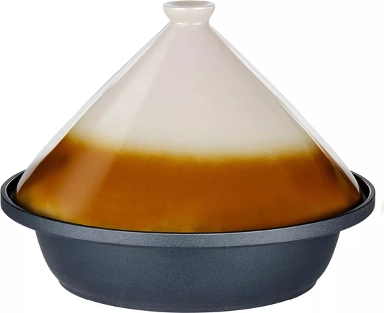 Изображение Alpina Naczynie do duszenia Tajine z ceramiczn pokryw stokow 30x25 cm 2,5 L