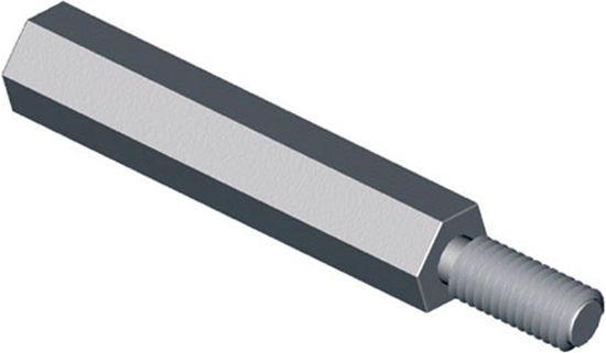 Изображение Alutronic AFST.B DI 653 12 BI/BU M3X12