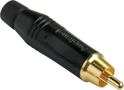Attēls no Amphenol RCA MALE PLUG BLACK