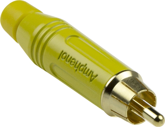 Picture of Amphenol RCA MALE PLUG YELLOW