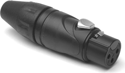 Attēls no Amphenol XLR-3 AX CONNECTOR FEMALE BK