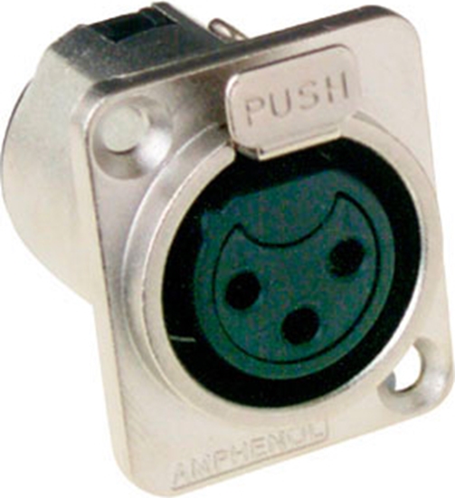 Picture of Amphenol XLR-5 AC D-CHASSIS FEMALE