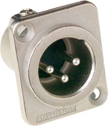 Attēls no Amphenol XLR-5 AC D-CHASSIS MALE