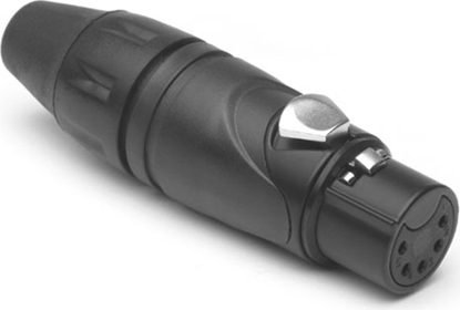 Attēls no Amphenol XLR-5 AX CONNECTOR FEMALE BK