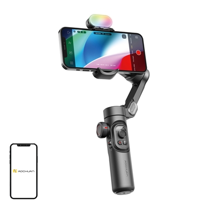 Picture of AOCHUAN XE Gimbal with RGB Lighting (Black)