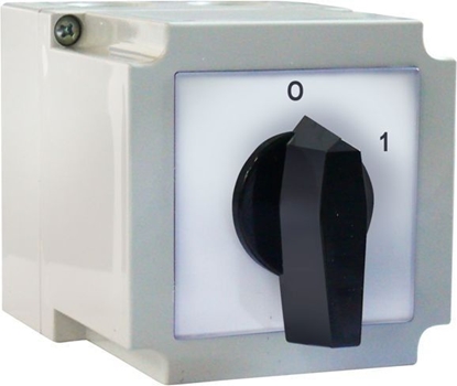 Изображение Apator cznik krzywkowy 0-1 2P 25A w obudowie 4G25-91-PK (63-840395-031)