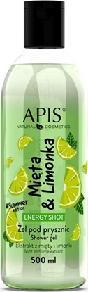 Attēls no Apis Energy Shot - el pod prysznic - Mita i Limonka, 500 ml