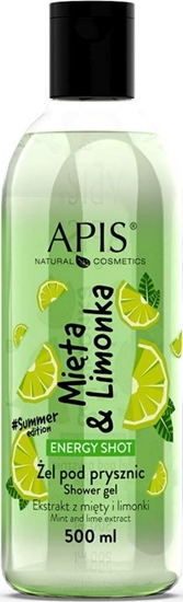 Picture of Apis Energy Shot - el pod prysznic - Mita i Limonka, 500 ml