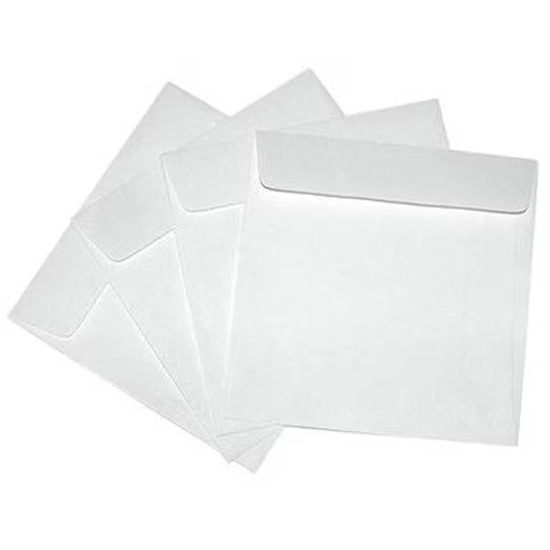 Picture of Aploksne papīra CD/DVD, 125x125mm, bez lodziņa Omega