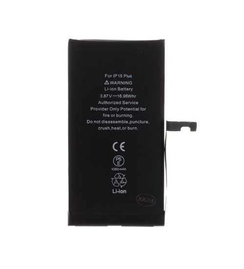 Picture of Apple replacement battery for iPhone 15 Plus (3.87V, 4383mAh, 16.96Wh)