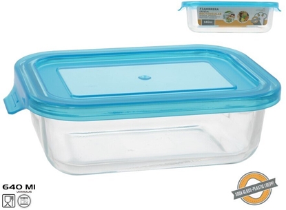 Picture of Aptel Prostoktna szklana pudeko na lunch 640 ml 5 5 x 19 5 x 13 cm KITCHEN&GO 8445393406022 (8445393406022)