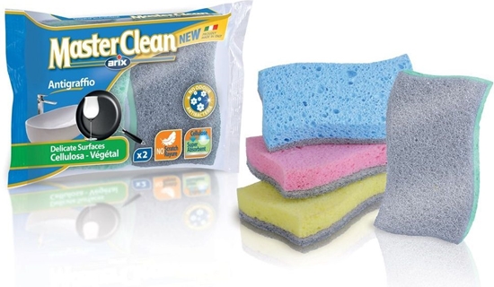 Изображение Arix Zmywak celulozowy nierusujcy Master Clean 2szt.