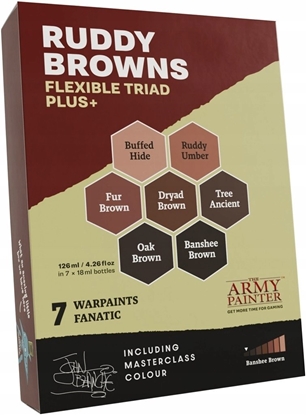 Изображение Army Painter The Army Painter: Flexible Triad PLUS+ - Ruddy Browns