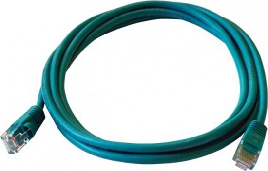 Picture of Art Patch cord 3m zielony UTP 5e (KABSI PATCH ART AL-OEM-302G)