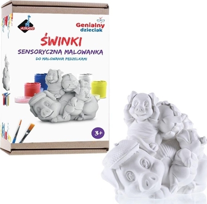 Picture of Askato Genialny dzieciak. Malowanka sensoryczna winki