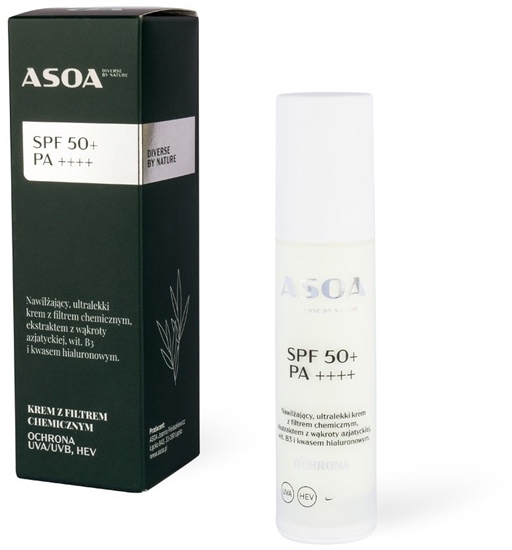 Picture of Asoa ASOA_Krem z filtrem SPF50+ PA++++ 50ml