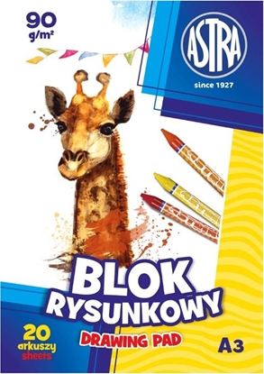 Picture of Astra Blok rysunkowy A3 20k biay 10szt.