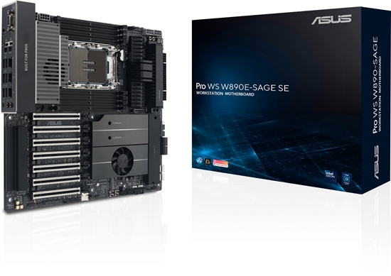 Изображение Asus ASUS PRO WS W890E-SAGE SE (INTEL,4710,DDR5,EBB)