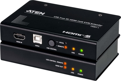 Изображение Aten CE801 USB True 4K HDMI Cat 6 KVM Extender