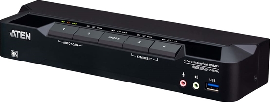 Picture of Aten CS1924A 4-Port USB 3.0 8K DisplayPort KVM Switch