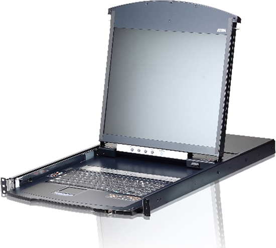 Picture of Aten KL1116VN 48cm LCD IP-KVM 16-Port, DE-Layout
