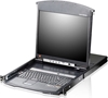Picture of Aten KL1516AiM KVM Over-IP Switch, 43cm TFT, VGA, PS/2-USB over cat 5, 16 Port, DE-Layout