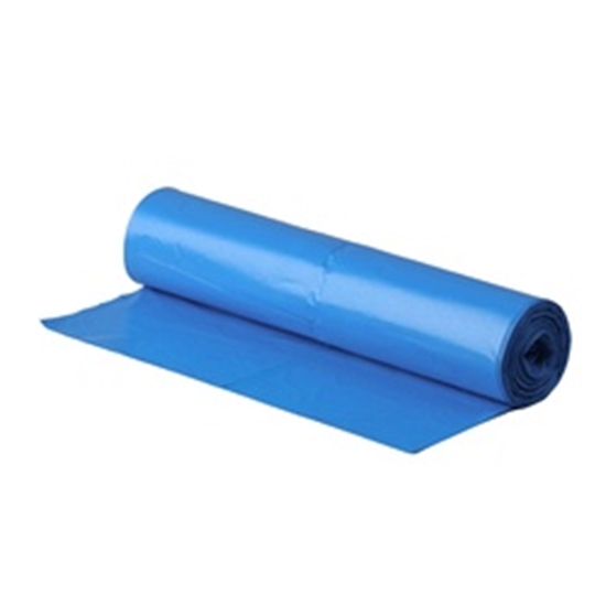 Picture of Atkritumu maisi 150L, 75x115cm, zilie, 40mikr, LDPE, 10gab./rullī