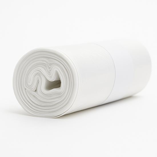 Picture of Atkritumu maisi 60L, 64x84cm, balti, HDPE, MULTIPACK, 15gab/rul, 25rul,kastē
