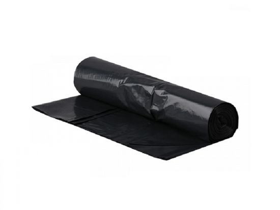 Picture of Atkritumu maiss 350L, 120x150cm, melni, LDPE, MULTIPACK, 5gab/rul.