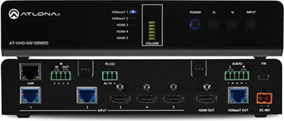 Picture of Atlona 4K HDMI/HDBASET SWITCH 5 PORTS