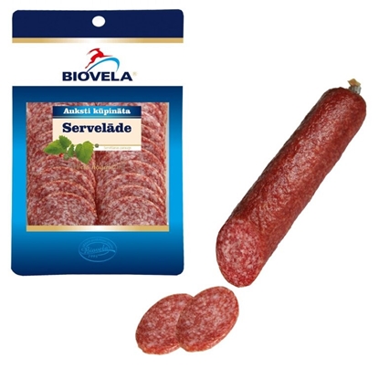 Изображение Auksti kūpināta servelāde 110g BIOVELA