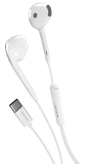 Picture of Austiņas SBS Music Hero Stereo White USB-C