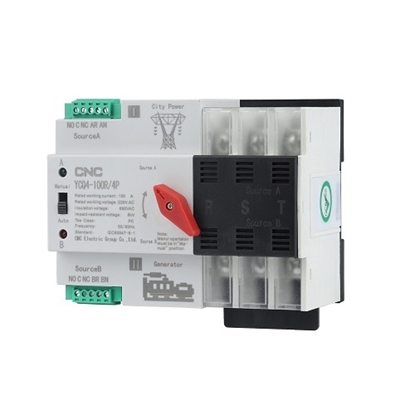 Изображение Automatic Transfer Switch CNC 3P 220V 100A
