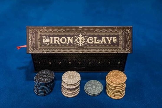 Picture of AutoTune Iron Clays: etony do gry Brass (100)