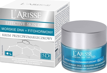 Изображение Ava Krem przeciwzmarszczkowy 60+ formua morskie DNA + rolinne fitohormony