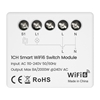 Изображение Avatto Vieda przekanik Wi-Fi 6 230Vac 8A MINI z pomiarem mocy TUYA / Smart Life WSM20-W1 (6976037363231)