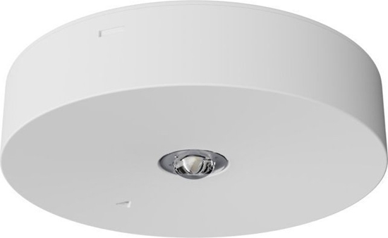 Picture of AWEX Oprawa awaryjna AX3N IP20 LED 1W (opt. otwarta) 1h jednozadaniowa biaa AX3N/O/1W/B/1/SE/X/WH