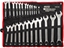 Picture of AWTools AWTOOLS KLUCZ PASKO-OCZKOWY KPL.25szt. /6mm-36mm /BLACK LINE