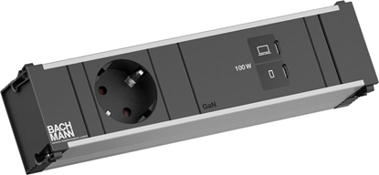 Изображение Bachmann CONI 1xCEE7/3, 1xUSB C/C 100W L=0.2m