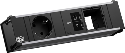 Изображение Bachmann CONI 1xCEE7/3, 1xUSB C/C 45W 1xCM L=0.2m