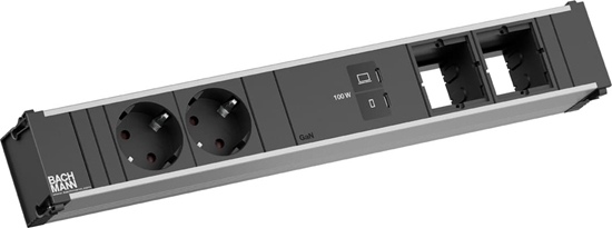 Picture of Bachmann CONI 2xCEE7/3, 1xUSB C/C 100W 2xCM L=0.2m