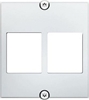 Picture of Bachmann Custom Module Frame 2x Keystone, white