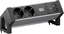 Picture of Bachmann DESK2 ALU BLACK 2xCEE7/3, 1xUSB C/C 65W L=0.2m