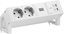 Attēls no Bachmann DESK2 PURE WHITE 2xCEE7/3, 1x USB-C 45W, L=0.2m, RAL9010