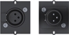 Изображение Bachmann frame XLR 3-pin socket, Screw terminal 3-pin cover cap