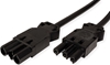 Изображение Bachmann Geräteverlängerung GST18-3 Stecker/Kupplung, schwarz, 0,5 m