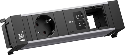 Изображение Bachmann POWER FRAME 1xCEE7/3, 1xUSB C/C 45W 1xCM L=0.2m