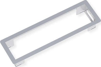 Изображение Bachmann POWER FRAME mounting frame Small 3-gang, silver