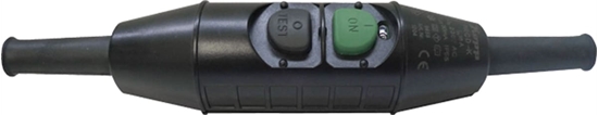 Picture of Bachmann PRCD-K 230 V, 16 A, 30 mA, Intermediate cord device black, IP55